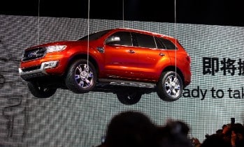 Ford's Press Conference at Auto China, 2014